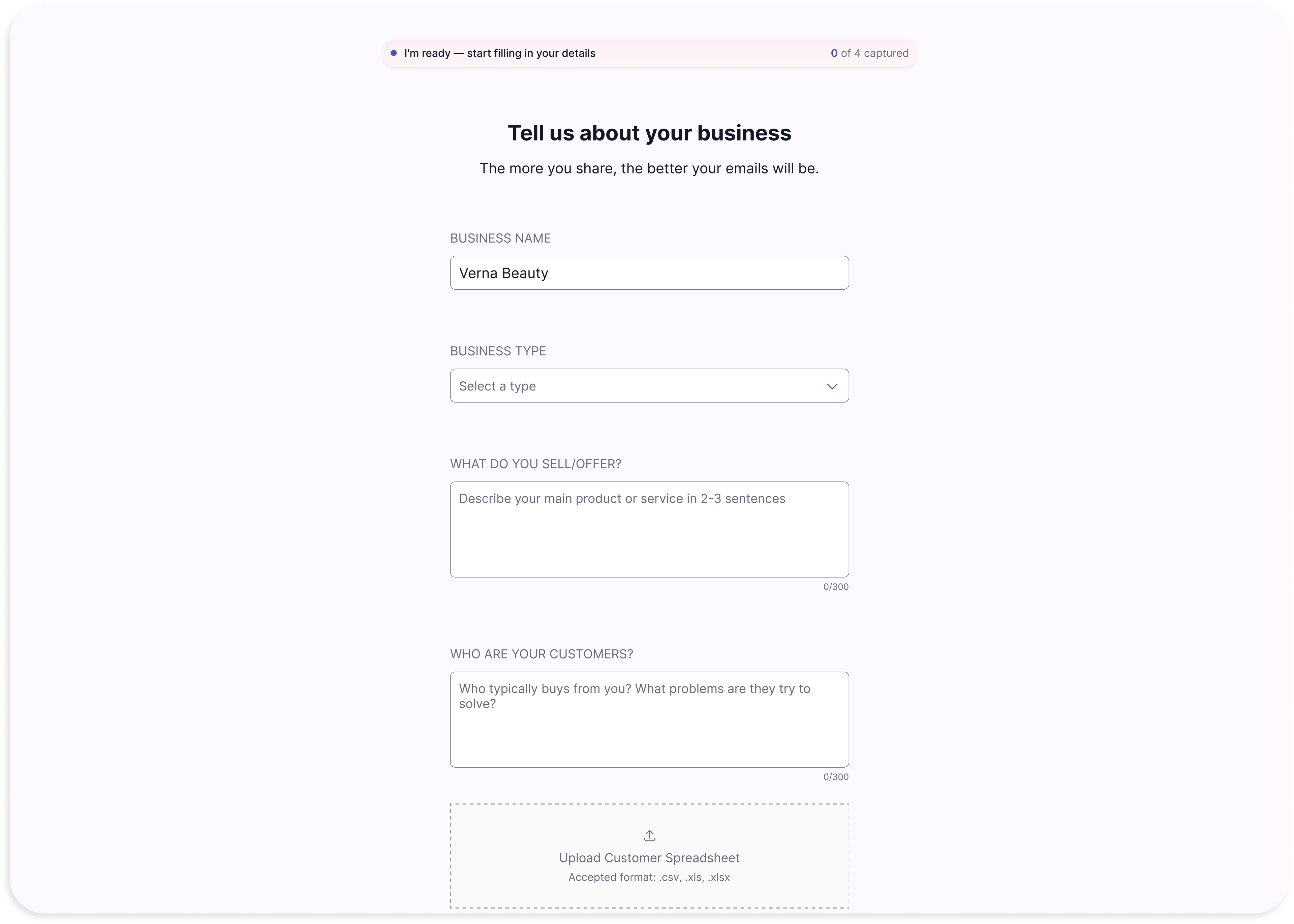 Final onboarding screen with sticky acknowledgment bar