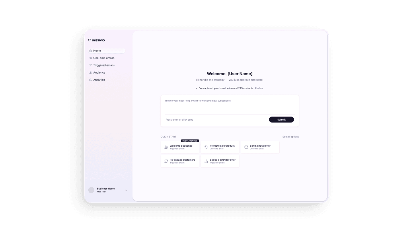 Missivio project preview