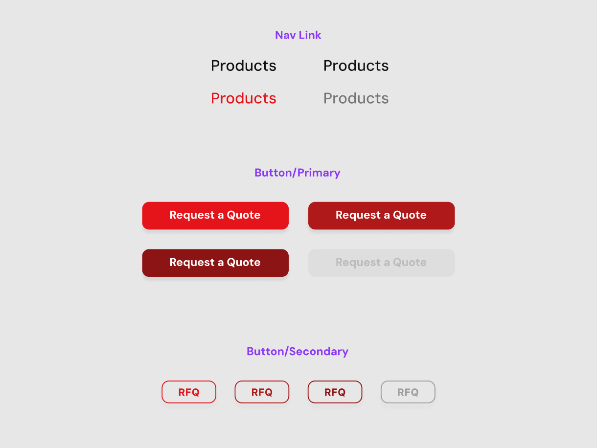 IC Parts Hub design system component library